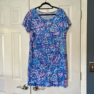 Lilly Pulitzer royal purple party wave Dress